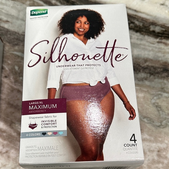 Depend Silhouette Women's Shapewear - 4 colors - Picture 1 of 3